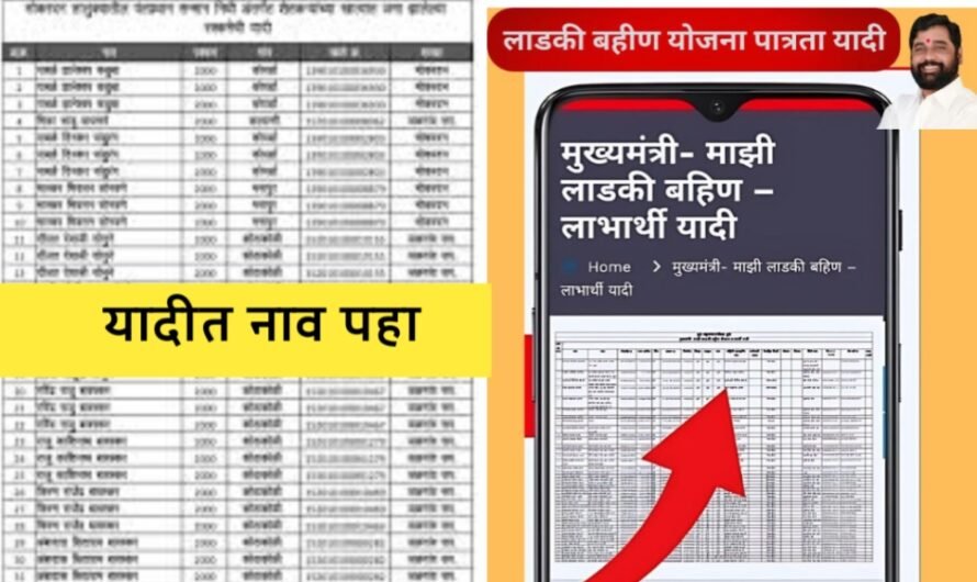 लाडकी बहीण योजना डिसेंबरचा हप्त्याची पहिली यादी जाहीर Ladaki Bahin yojana December hapta..|